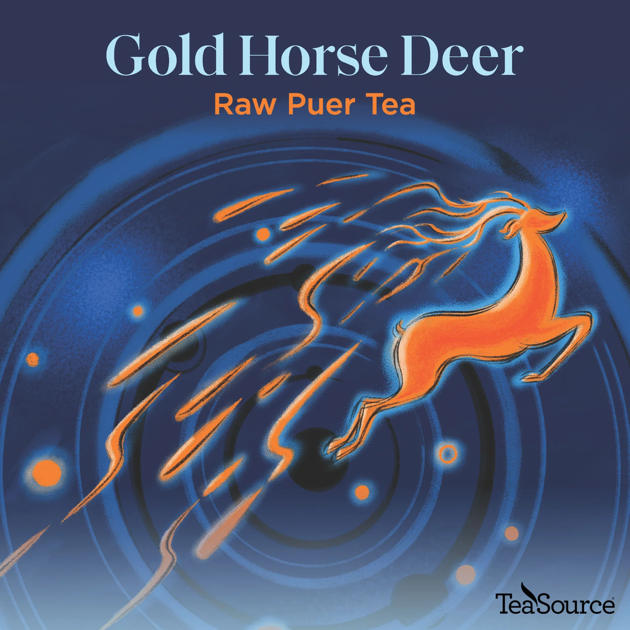 Gold Horse Deer Raw (Sheng) Puer Tea - Image 3