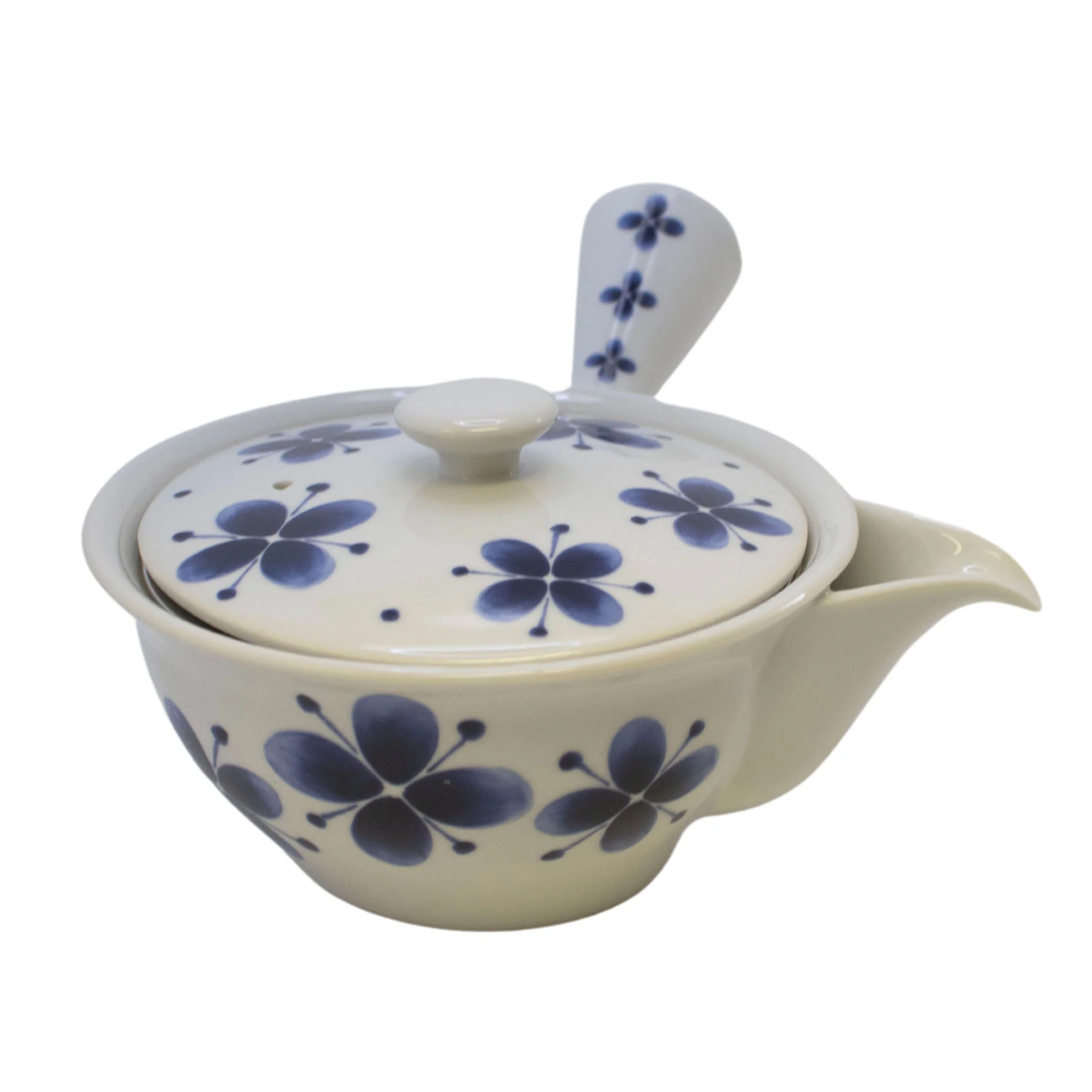 Blue Butterfly Teapot (Kyūsu) - Image 2