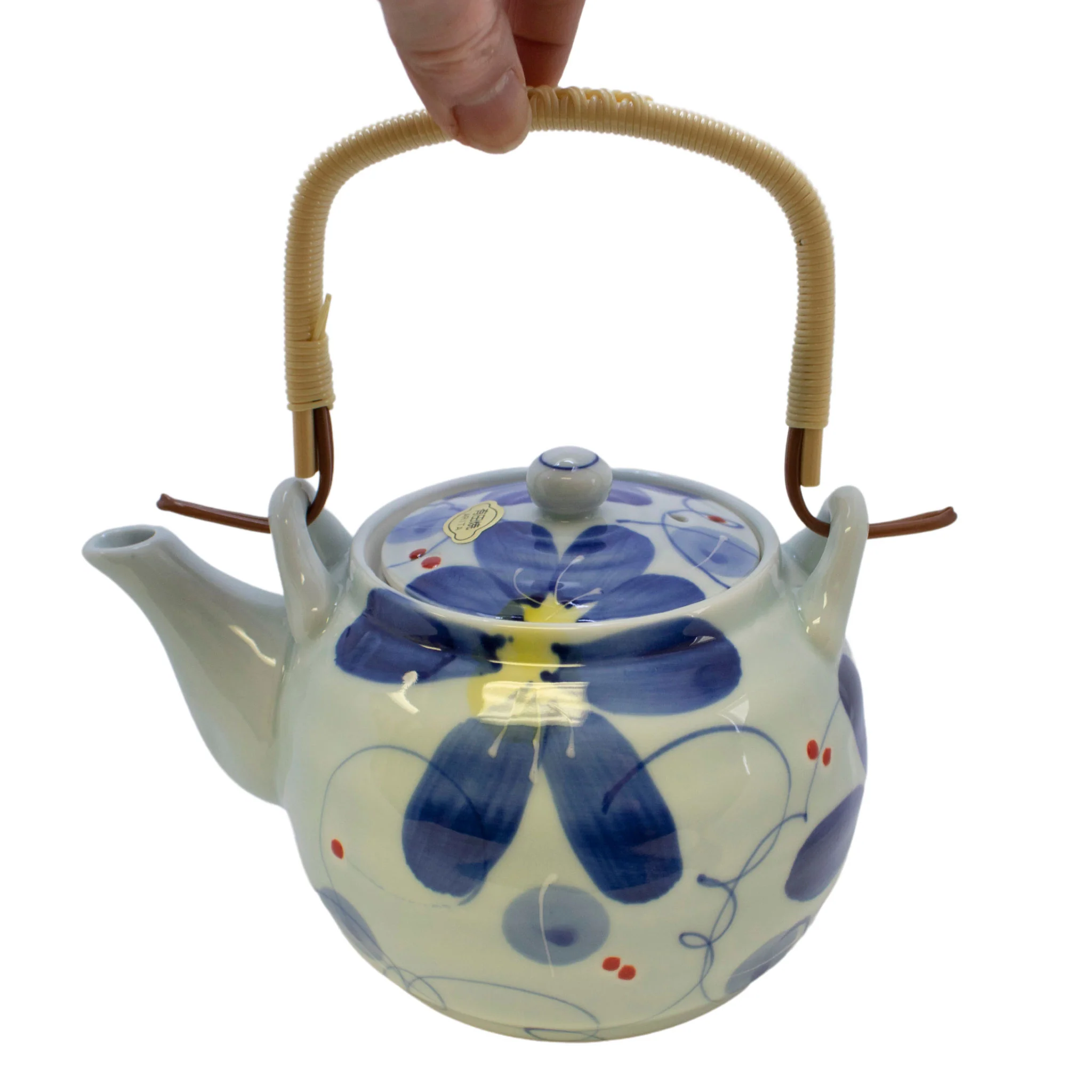Blue Flower Teapot (Dobin) - Image 3