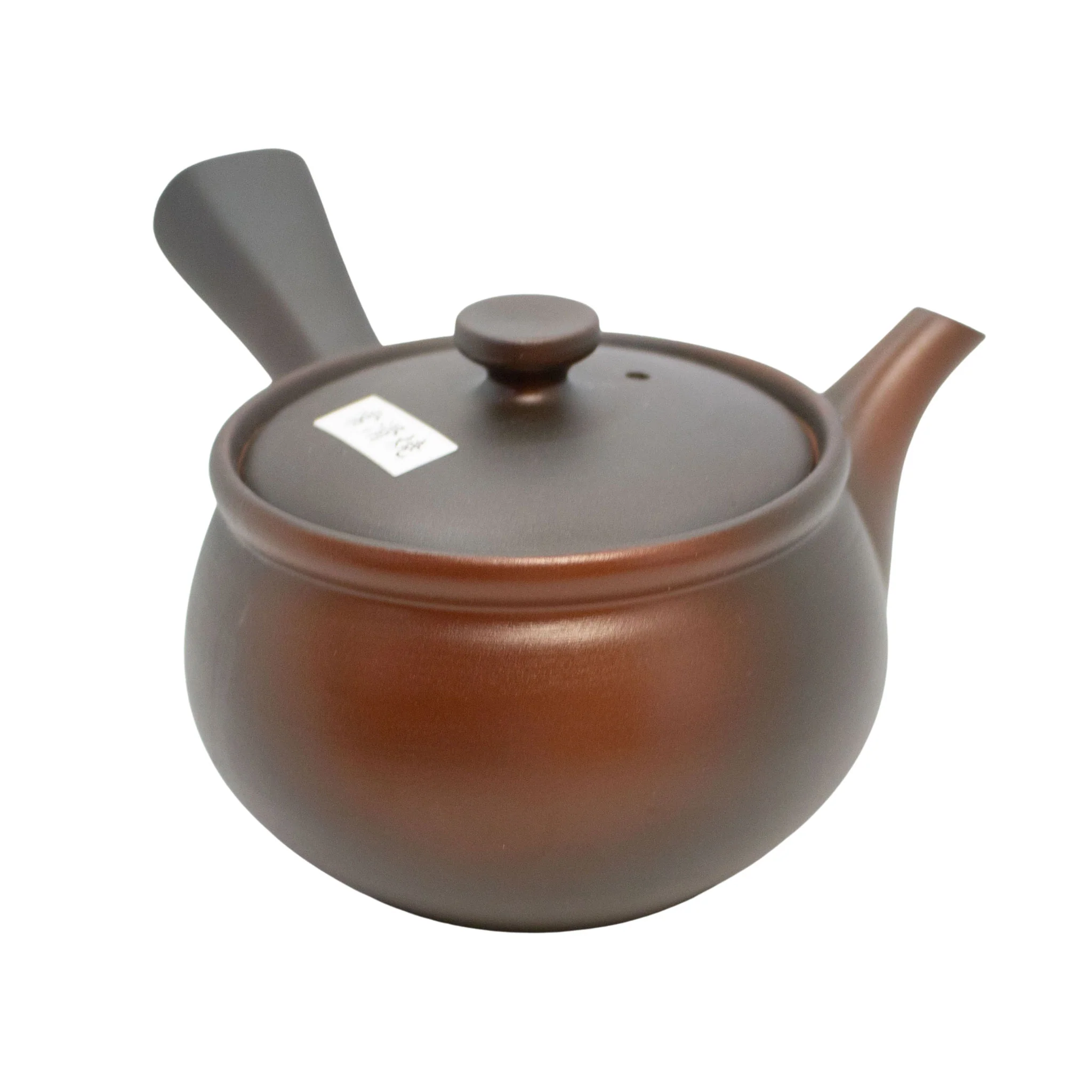 Chestnut Tokoname Teapot (Kyūsu) - Image 2