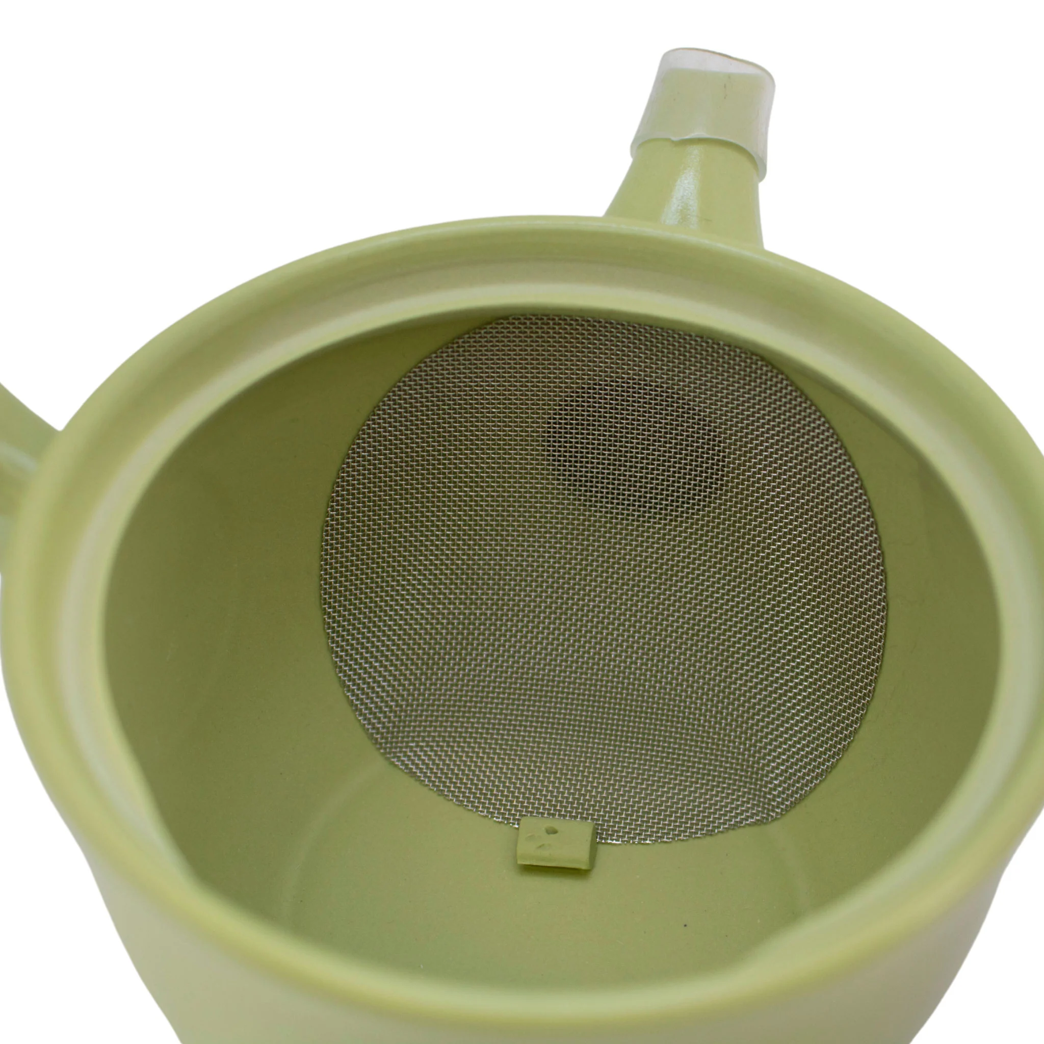 Cream Green Tokoname Teapot (Kyūsu ) - Image 4