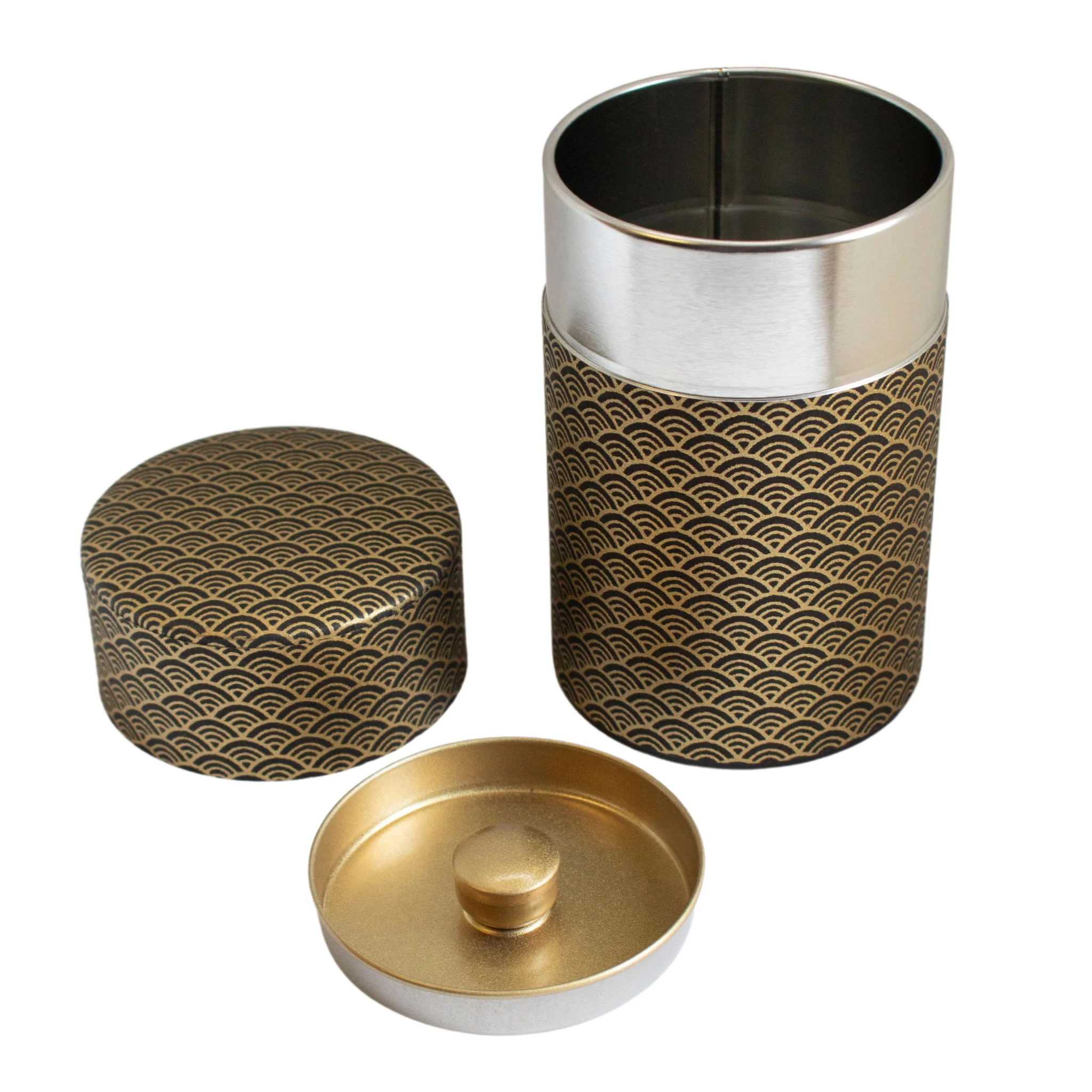 Golden Wave | Washi Tea Tin - 3.5 oz. - Image 3