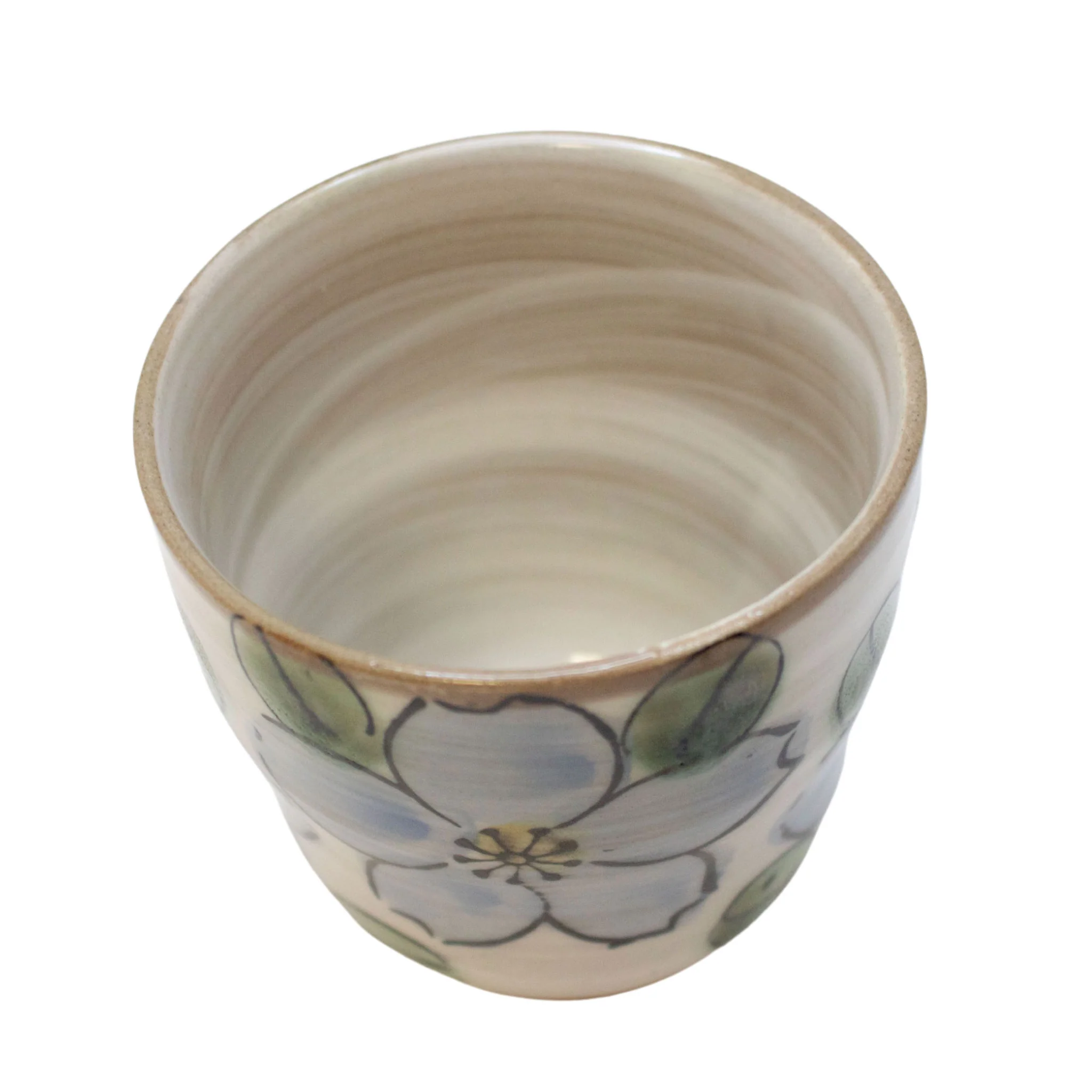 Morning Glory Teacup (Yunomi) - Image 2