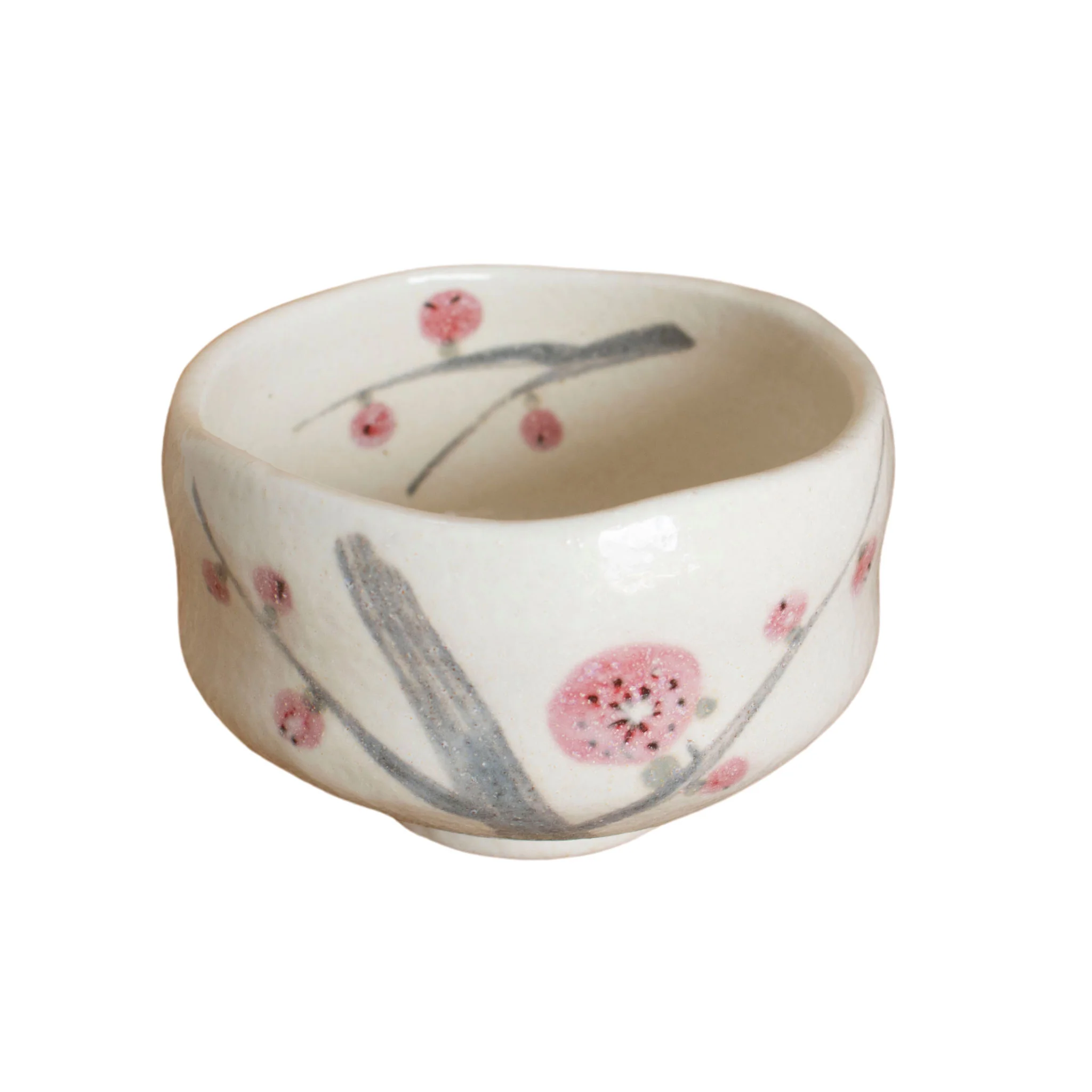 Plum Matcha Bowl (Chawan)