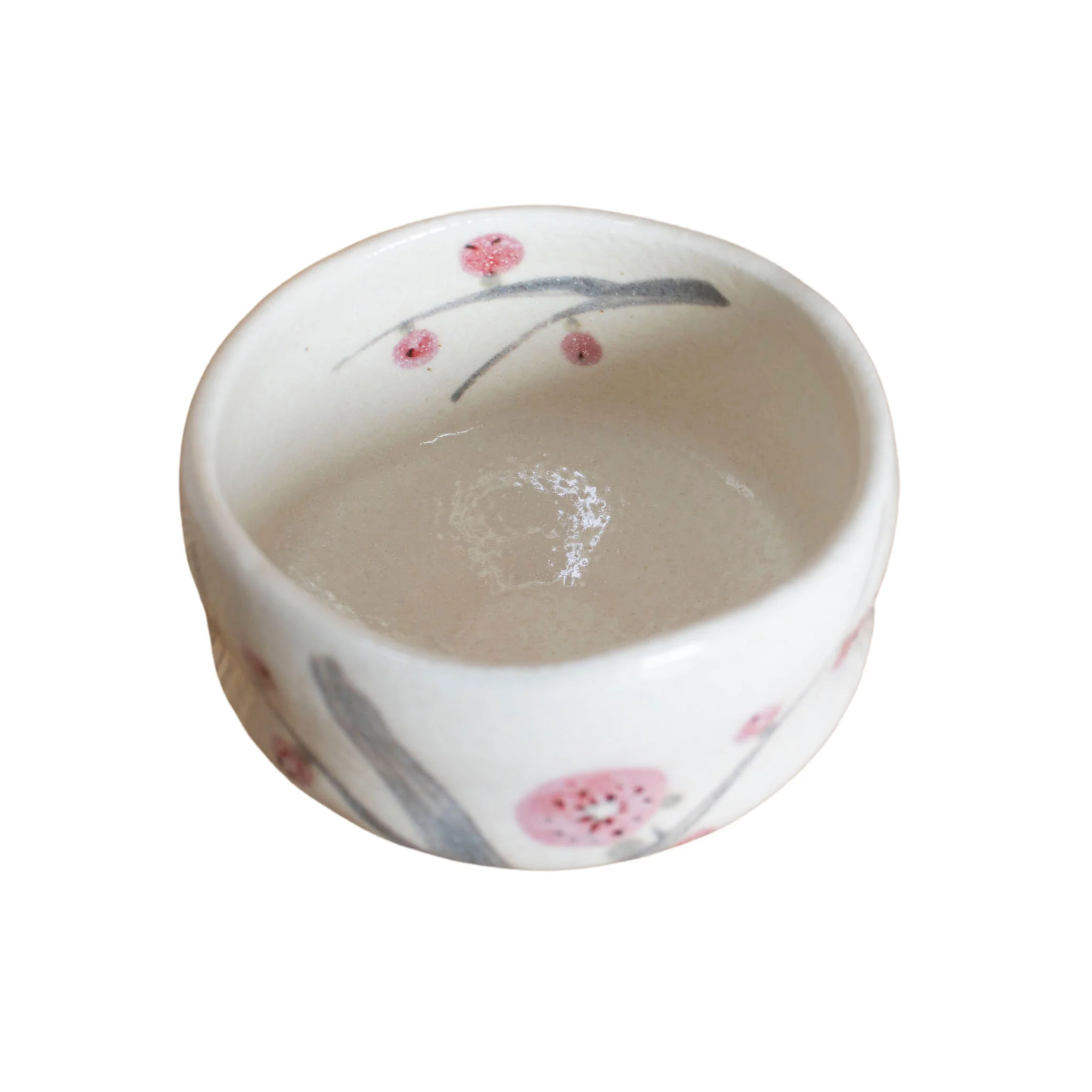 Plum Matcha Bowl (Chawan) - Image 3