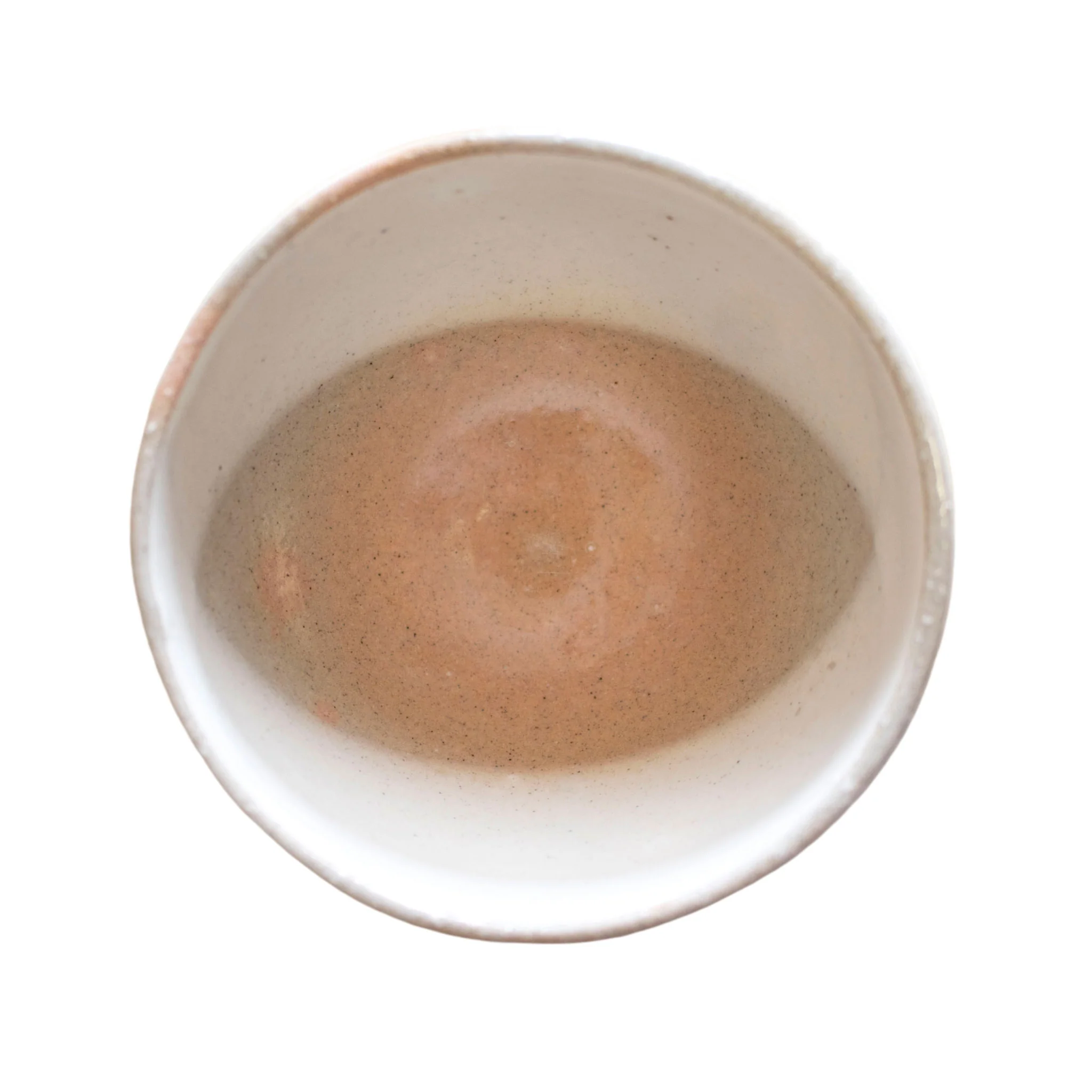 Violet Flower Teacup (Yunomi) - Image 2